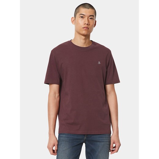 Marc O'Polo T-Shirt B21 2012 51054 Bordowy Regular Fit ze sklepu MODIVO w kategorii T-shirty męskie - zdjęcie 182621788