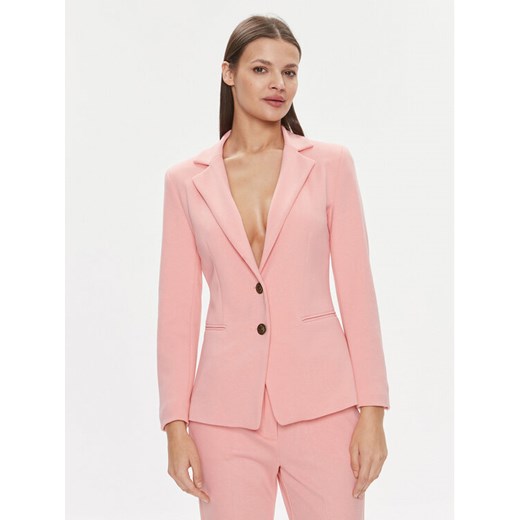 Marella Marynarka Lia 2413911024 Różowy Regular Fit ze sklepu MODIVO w kategorii Marynarki damskie - zdjęcie 182621805