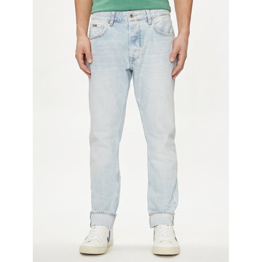 Pepe Jeans Jeansy PM207392 Błękitny Tapered Fit ze sklepu MODIVO w kategorii Jeansy męskie - zdjęcie 182621838