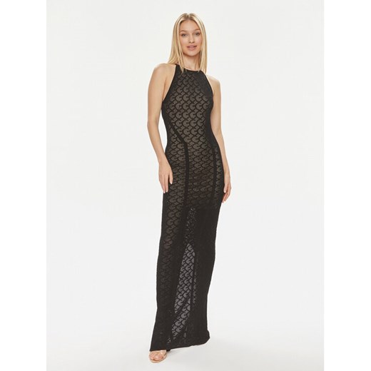 Guess Sukienka wieczorowa Belle W4GK80 Z36O0 Czarny Slim Fit ze sklepu MODIVO w kategorii Sukienki - zdjęcie 182621887