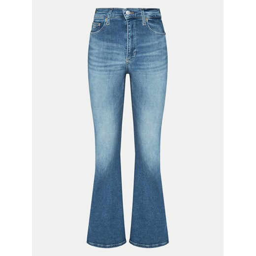 Tommy Jeans Jeansy Sylvia DW0DW20218 Niebieski Flare Fit ze sklepu MODIVO w kategorii Jeansy damskie - zdjęcie 182621917