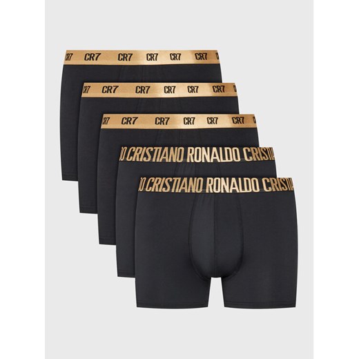 Cristiano Ronaldo CR7 Komplet 5 par bokserek Basic 8123-49 Czarny ze sklepu MODIVO w kategorii Majtki męskie - zdjęcie 182622017