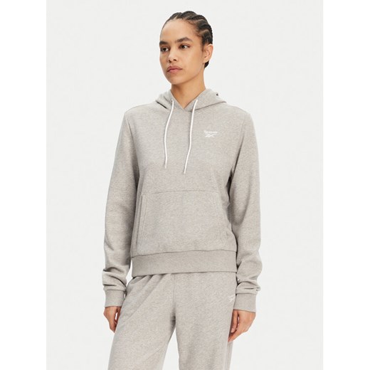 Reebok Bluza 100075635 207754 Szary Regular Fit ze sklepu MODIVO w kategorii Bluzy damskie - zdjęcie 182622058