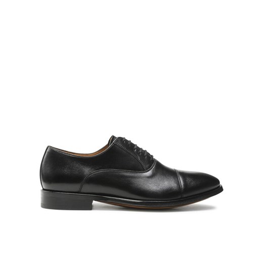 Lord Premium Półbuty Oxford 5500 Czarny ze sklepu MODIVO w kategorii Buty eleganckie męskie - zdjęcie 182622076