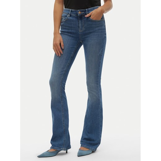 Vero Moda Jeansy Flash 10302478 Niebieski Flared Fit ze sklepu MODIVO w kategorii Jeansy damskie - zdjęcie 182622077
