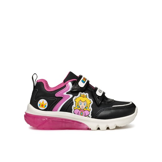 Geox Sneakersy J Ciberdron Girl J46LPA 054FU C0922 M Czarny ze sklepu MODIVO w kategorii Buty sportowe dziecięce - zdjęcie 182622117
