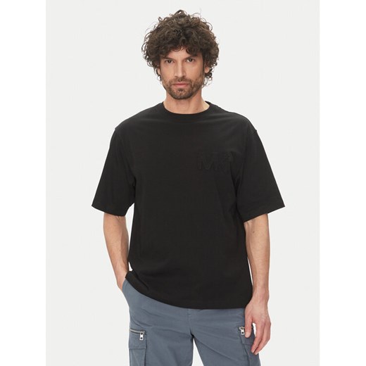 Michael Kors T-Shirt CS552HY1V2 Czarny Regular Fit ze sklepu MODIVO w kategorii T-shirty męskie - zdjęcie 182622176