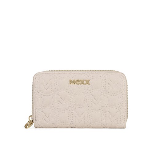 MEXX Portfel MEXX-W1-005-AW24 Beżowy ze sklepu MODIVO w kategorii Portfele damskie - zdjęcie 182622186