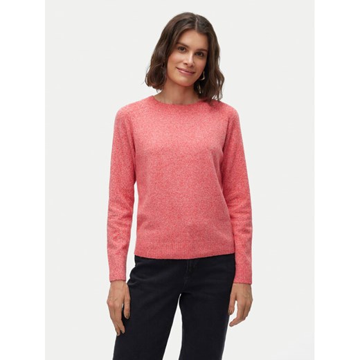 Vero Moda Sweter Doffy 10201022 Czerwony Regular Fit ze sklepu MODIVO w kategorii Swetry damskie - zdjęcie 182622215