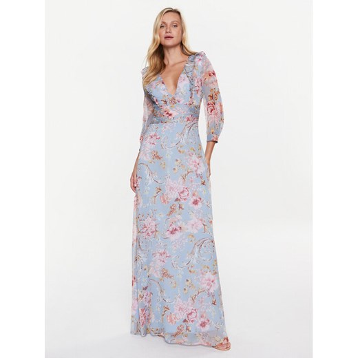Liu Jo Sukienka letnia CA3378 TS030 Błękitny Regular Fit ze sklepu MODIVO w kategorii Sukienki - zdjęcie 182622297