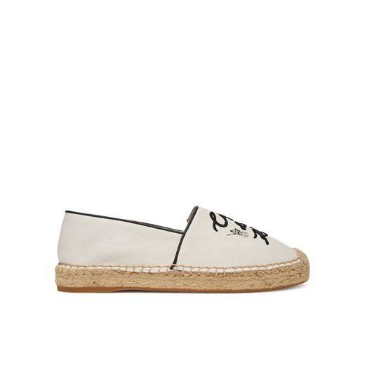 KARL LAGERFELD Espadryle KL81125 Biały ze sklepu MODIVO w kategorii Espadryle damskie - zdjęcie 182622305