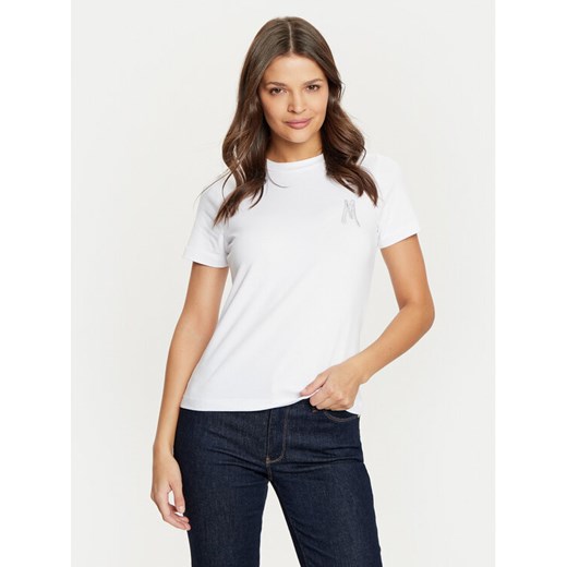 Marciano Guess T-Shirt 4BGI15 6008A Biały Regular Fit ze sklepu MODIVO w kategorii Bluzki damskie - zdjęcie 182622338