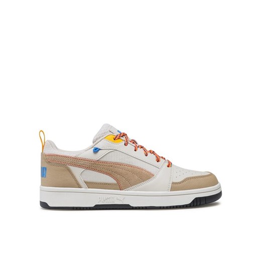 Puma Sneakersy Rebound v6 Low Open 393581 02 Biały ze sklepu MODIVO w kategorii Buty sportowe męskie - zdjęcie 182622486