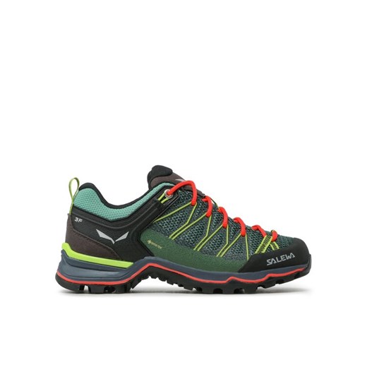 Salewa Trekkingi Ws Mtn Trainer Lite Gtx GORE-TEX 61362 Zielony ze sklepu MODIVO w kategorii Buty trekkingowe damskie - zdjęcie 182622587