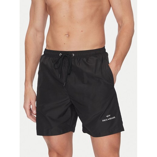 Paul&Shark Szorty kąpielowe 25415000 Czarny Regular Fit ze sklepu MODIVO w kategorii Kąpielówki - zdjęcie 182622596