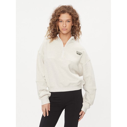 Reebok Bluza Classics Coverup HZ8102 Écru Regular Fit ze sklepu MODIVO w kategorii Bluzy damskie - zdjęcie 182622626