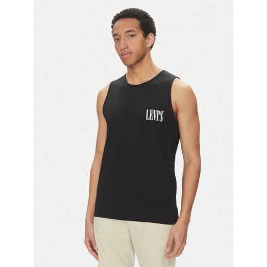 Levi's® Tank top Graphic Rower A7642-0004 Czarny Regular Fit ze sklepu MODIVO w kategorii T-shirty męskie - zdjęcie 182622668