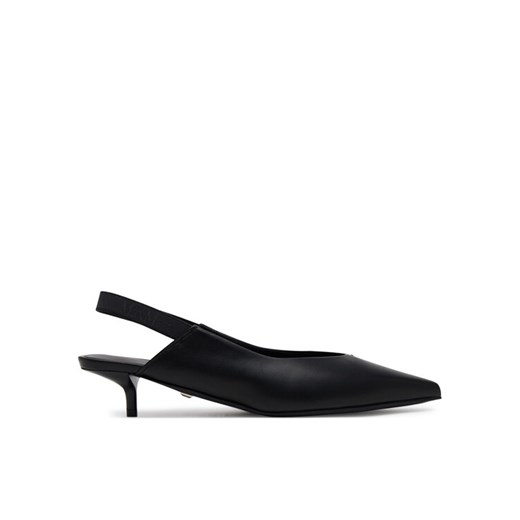 Max Mara Sandały Slingy 2514521111600 Czarny ze sklepu MODIVO w kategorii Sandały damskie - zdjęcie 182622677