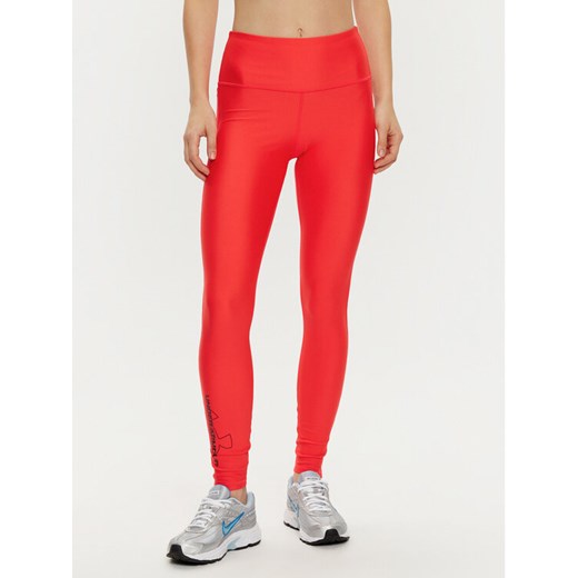 Under Armour Legginsy UA Tech™ 1386408 Bordowy Slim Fit ze sklepu MODIVO w kategorii Spodnie damskie - zdjęcie 182622678