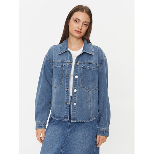 Vero Moda Kurtka jeansowa Josie 10294181 Niebieski Relaxed Fit ze sklepu MODIVO w kategorii Kurtki damskie - zdjęcie 182622727