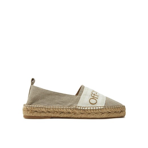 Off-White Espadryle OWIB014S23FAB0016161 Beżowy ze sklepu MODIVO w kategorii Espadryle damskie - zdjęcie 182622797
