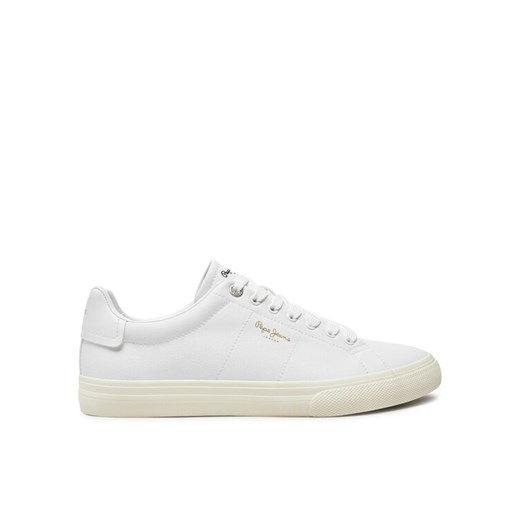 Pepe Jeans Sneakersy PMS31059 Biały ze sklepu MODIVO w kategorii Trampki męskie - zdjęcie 182622875