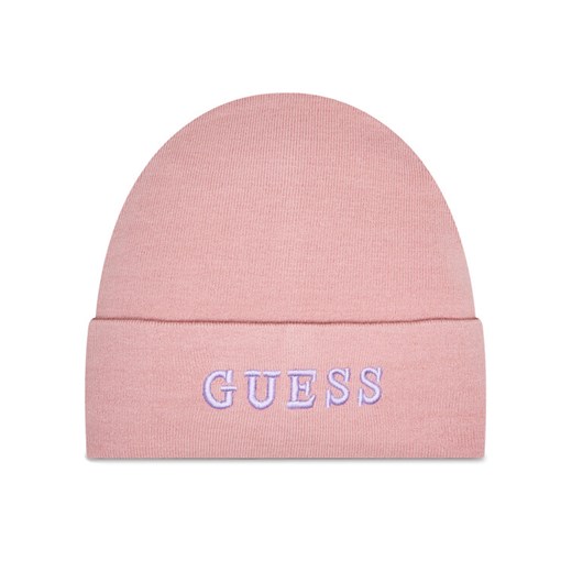 Guess Czapka AW9251 WOL01 Różowy ze sklepu MODIVO w kategorii Czapki zimowe damskie - zdjęcie 182622878