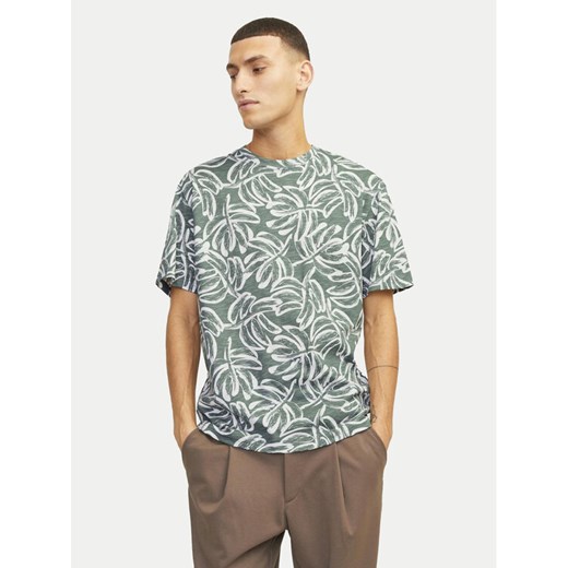 Jack&Jones T-Shirt Lafayette 12250434 Zielony Relaxed Fit ze sklepu MODIVO w kategorii T-shirty męskie - zdjęcie 182622937
