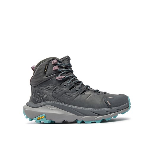 Hoka Trekkingi Kaha 2 GTX GORE-TEX 1123156 Szary ze sklepu MODIVO w kategorii Buty trekkingowe damskie - zdjęcie 182622976