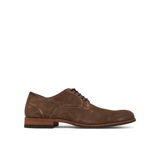 Clarks Półbuty CraftArlo Lace 26181334 Brązowy ze sklepu MODIVO w kategorii Półbuty męskie - zdjęcie 182622986