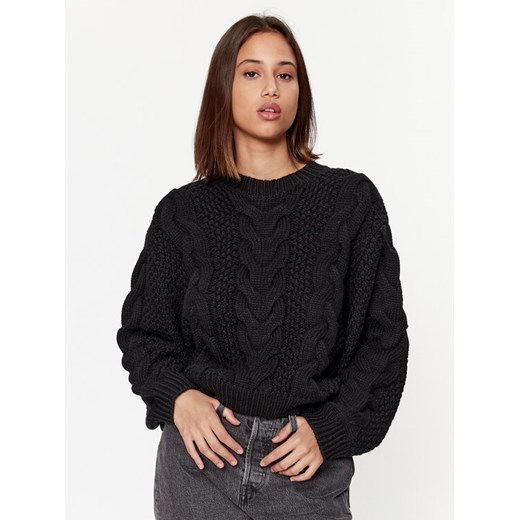 Wrangler Sweter 112342773 Czarny Regular Fit ze sklepu MODIVO w kategorii Swetry damskie - zdjęcie 182623025