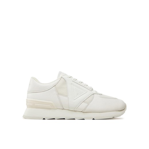 Guess Sneakersy Fano FMFFAN ELE12 Biały ze sklepu MODIVO w kategorii Buty sportowe męskie - zdjęcie 182623079