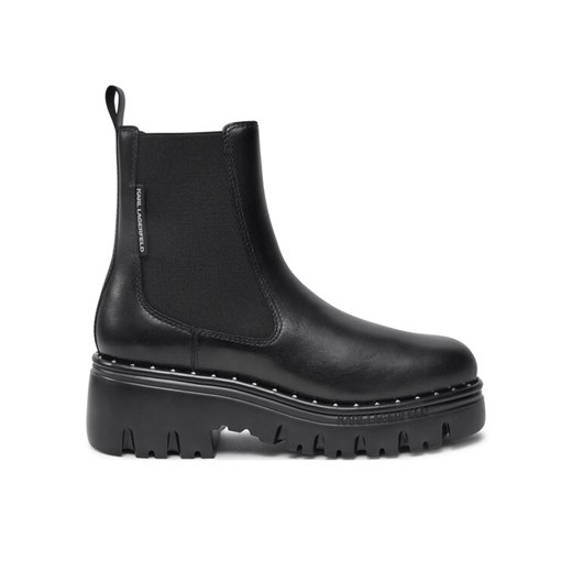 KARL LAGERFELD Sztyblety KL45344 Czarny ze sklepu MODIVO w kategorii Botki - zdjęcie 182623095
