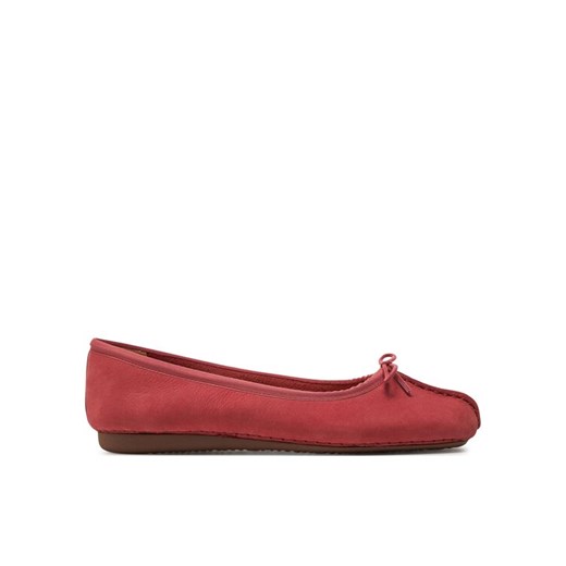 Clarks Baleriny Freckle Ice 26176285 Różowy ze sklepu MODIVO w kategorii Balerinki - zdjęcie 182623156