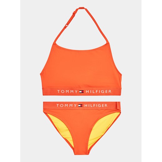 Tommy Hilfiger Strój kąpielowy UG0UG00634 Pomarańczowy ze sklepu MODIVO w kategorii Stroje kąpielowe - zdjęcie 182623166