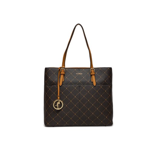 Puccini Torebka BLXP0008 Brązowy ze sklepu MODIVO w kategorii Torby Shopper bag - zdjęcie 182623168
