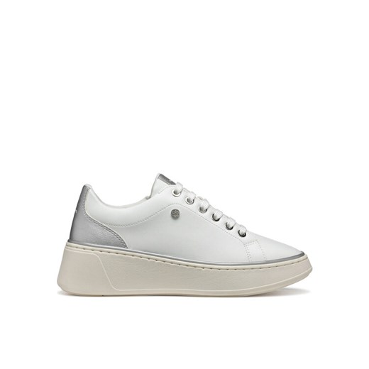 Geox Sneakersy D Sunnetty D55YHA 054AJ C0007 Biały ze sklepu MODIVO w kategorii Buty sportowe damskie - zdjęcie 182623457