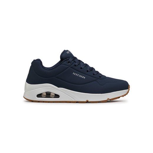 Skechers Sneakersy Uno-Stand On Air 52458/NVY Granatowy ze sklepu MODIVO w kategorii Buty sportowe męskie - zdjęcie 182623515
