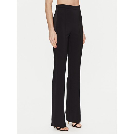 Elisabetta Franchi Spodnie materiałowe PA-082-51E2-V320 Czarny Regular Fit ze sklepu MODIVO w kategorii Spodnie damskie - zdjęcie 182623558