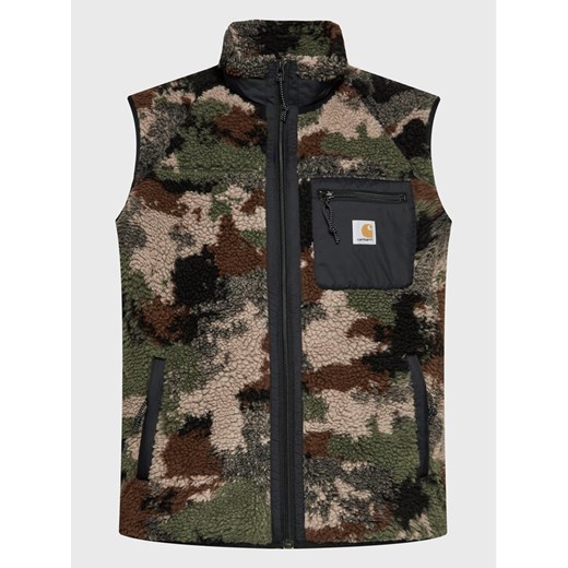 Carhartt WIP Kamizelka Prentis Vest Liner I026719 Khaki Regular Fit ze sklepu MODIVO w kategorii Kamizelki męskie - zdjęcie 182623607