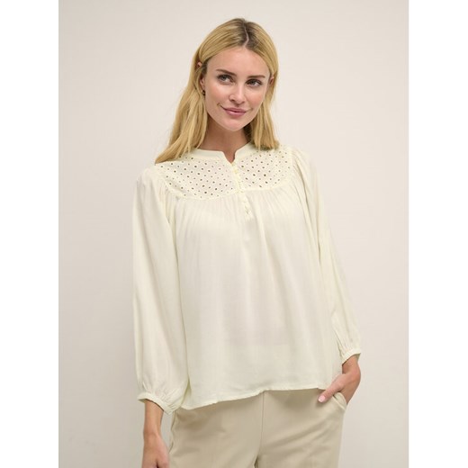 Kaffe Bluzka Dora 10507387 Biały Loose Fit ze sklepu MODIVO w kategorii Bluzki damskie - zdjęcie 182623628