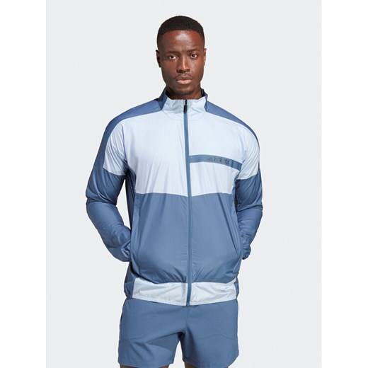 adidas Wiatrówka Terrex Multi Windbreaker HM4028 Niebieski Regular Fit ze sklepu MODIVO w kategorii Kurtki męskie - zdjęcie 182623646