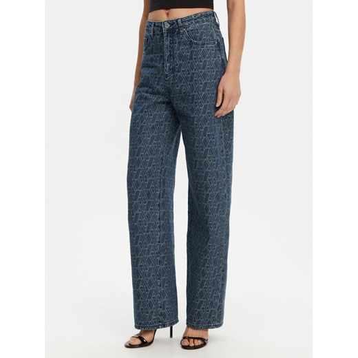 Armani Exchange Jeansy XW000100 AF12844 FB055 Niebieski Relaxed Fit ze sklepu MODIVO w kategorii Jeansy damskie - zdjęcie 182623656