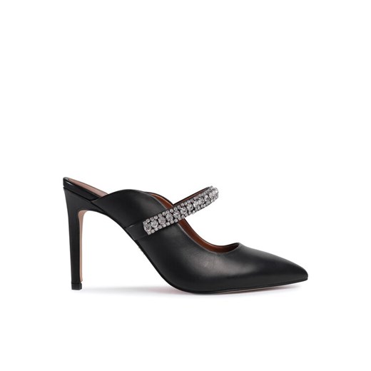 Kurt Geiger Klapki Duke 3202300109 Czarny ze sklepu MODIVO w kategorii Klapki damskie - zdjęcie 182623676