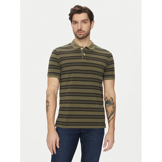 Marc O'Polo Polo 522 2068 53040 Zielony Regular Fit ze sklepu MODIVO w kategorii T-shirty męskie - zdjęcie 182623809