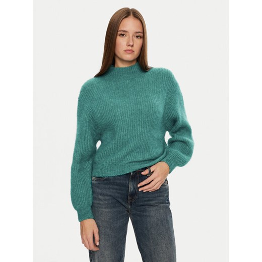 American Vintage Sweter East EAST18QH24 Zielony Loose Fit ze sklepu MODIVO w kategorii Swetry damskie - zdjęcie 182623918