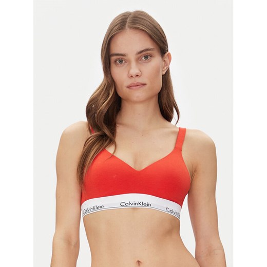 Calvin Klein Underwear Biustonosz top Lift Bralette 000QF7900E Czerwony ze sklepu MODIVO w kategorii Biustonosze - zdjęcie 182623979
