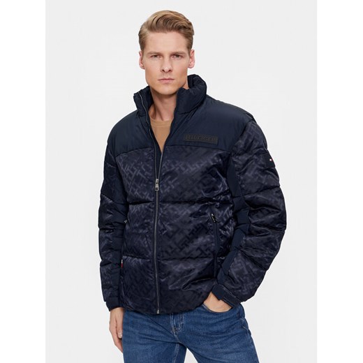 Tommy Hilfiger Kurtka zimowa New York MW0MW33430 Granatowy Regular Fit ze sklepu MODIVO w kategorii Kurtki męskie - zdjęcie 182624008