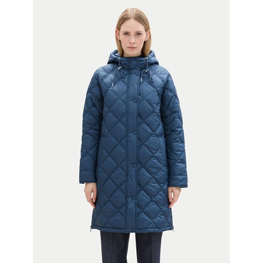 Tom Tailor Parka 1041488 Granatowy Regular Fit ze sklepu MODIVO w kategorii Parki damskie - zdjęcie 182624018