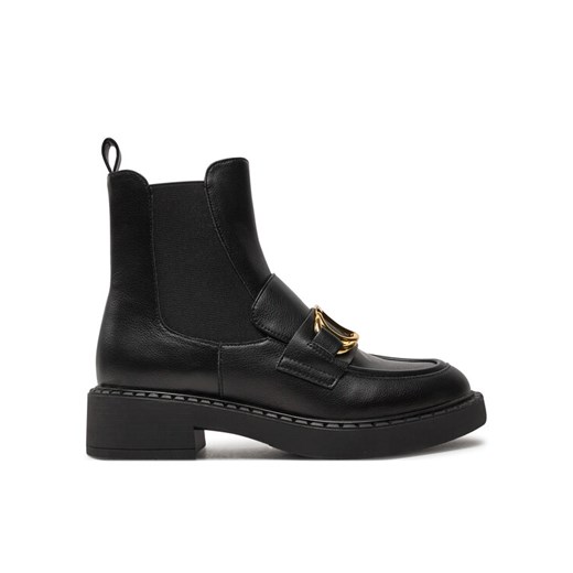 TWINSET Sztyblety 242TCP032 Czarny ze sklepu MODIVO w kategorii Botki - zdjęcie 182624019
